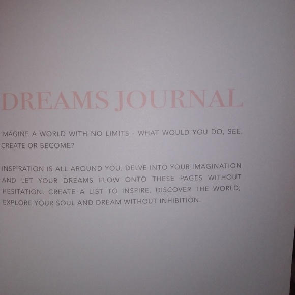 💫NEW💫Journal🥰Dream🥰 - Picture 2 of 4